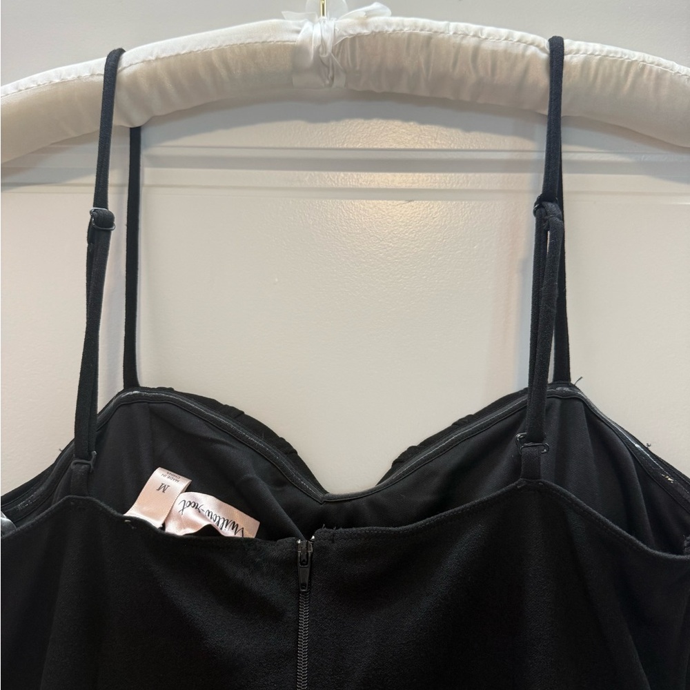 Willow & Root Black Dress, sz med - Picture 6 of 7